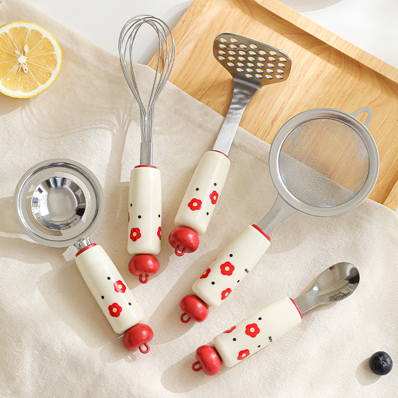 Baby Food Strainer - 활기 넘치는 이유식 준비 도구 세트: