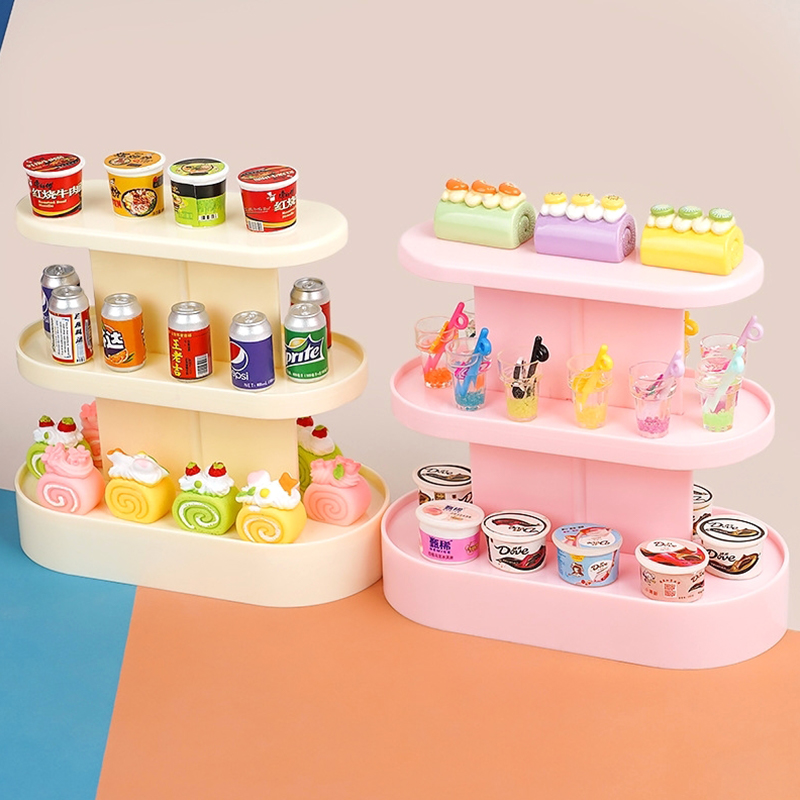 Baby Food Tracker - 1:12 인형 집 음식 디스플레이 카운터