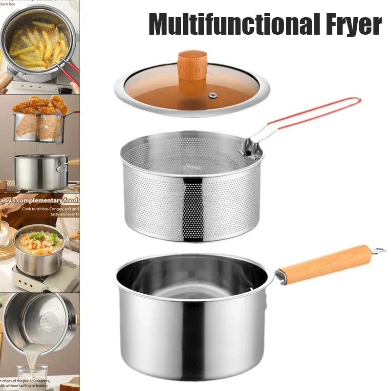 Baby Food Strainer - 스테인리스 스틸 스트레이너와 뚜껑이 있는 딥