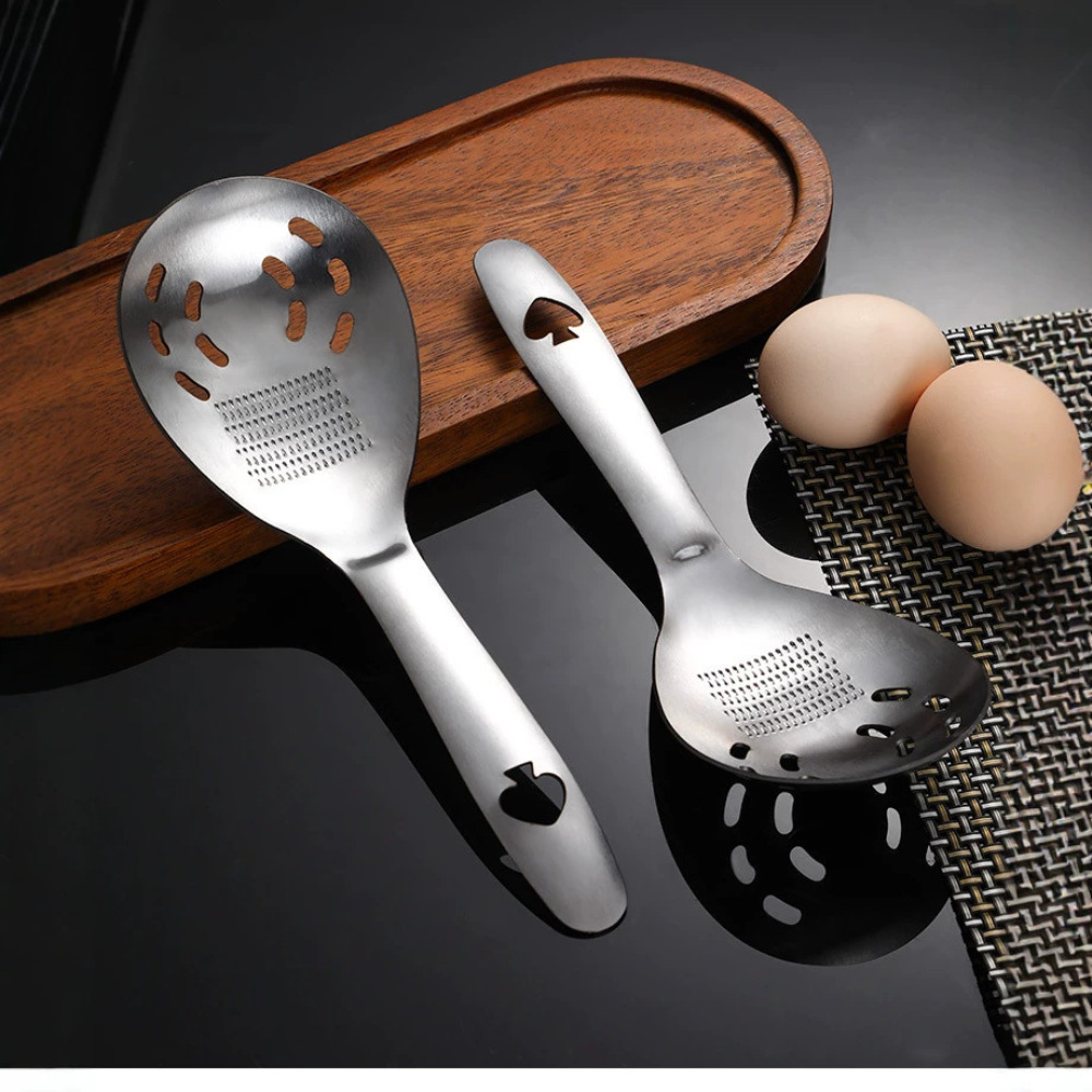 Baby Food Strainer - 스테인레스 스틸 그라인딩 스푼 다기능 진흙