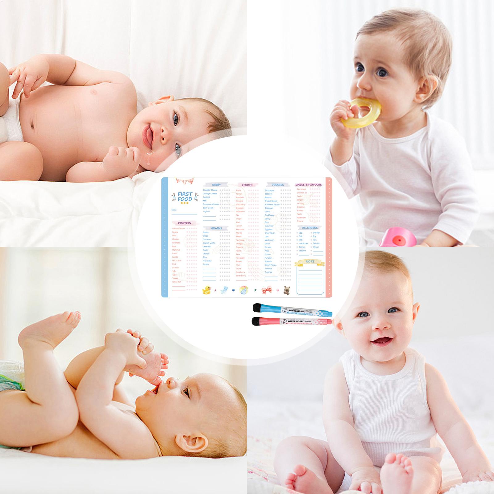 Baby Food Tracker - 첫 먹이는 놈을 기록하는 자석식 아기