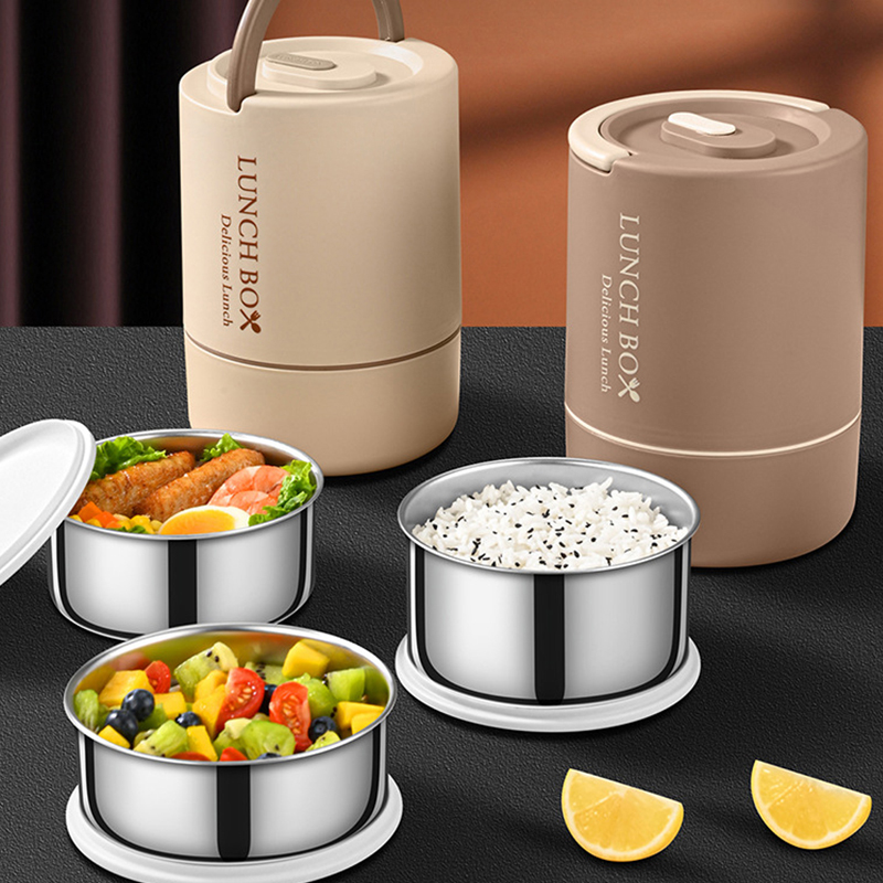 Baby Food Warmer - 4개 세트 휴대용 도시락 용기 세트