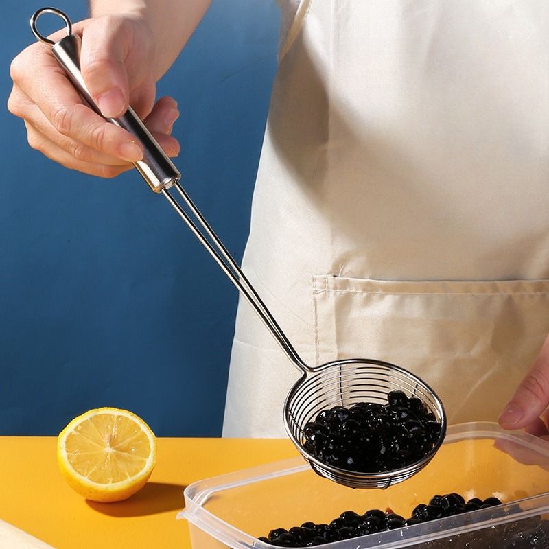 Baby Food Strainer - 304 스테인리스 스틸 진주 모양 거름망
