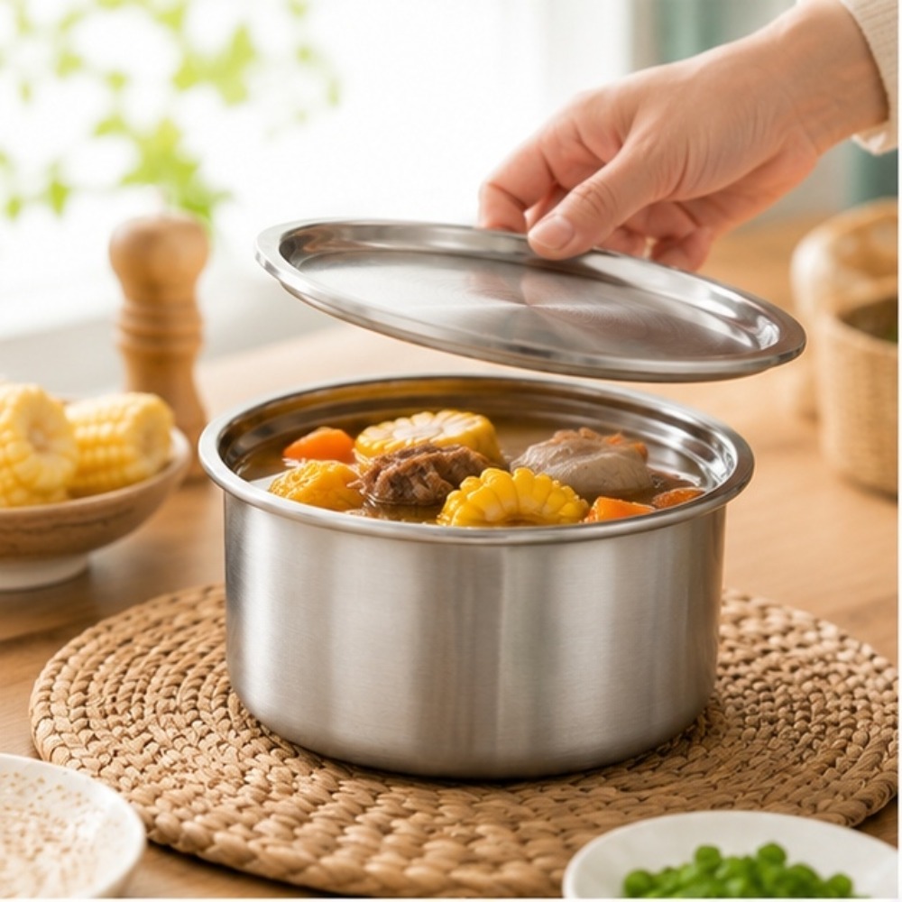 Baby Food Stuff - 304 스텐 뚜껑포함 계란찜기 미니 램킨볼