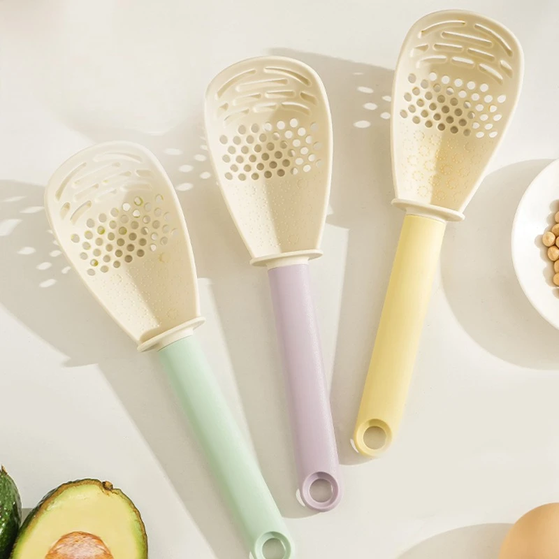 Baby Food Strainer - 다기능 이유식 으깨기 스푼, 감자 퓨레