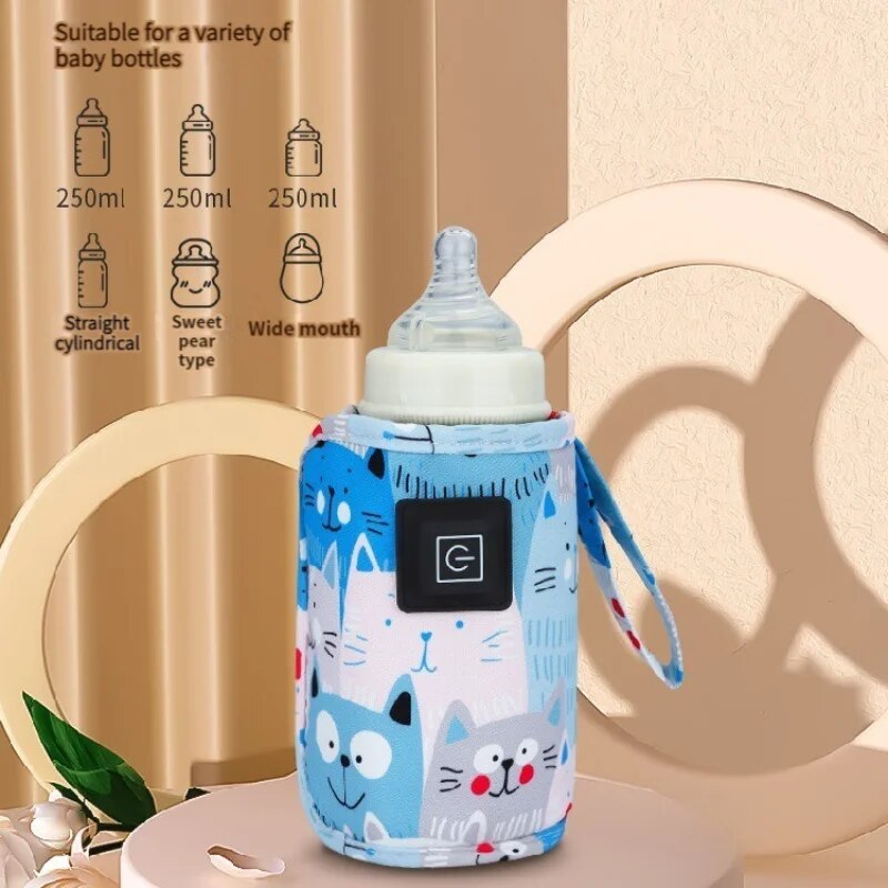 Baby Food Warmer - 가정용 USB 우유 워머, 일정한 온도,