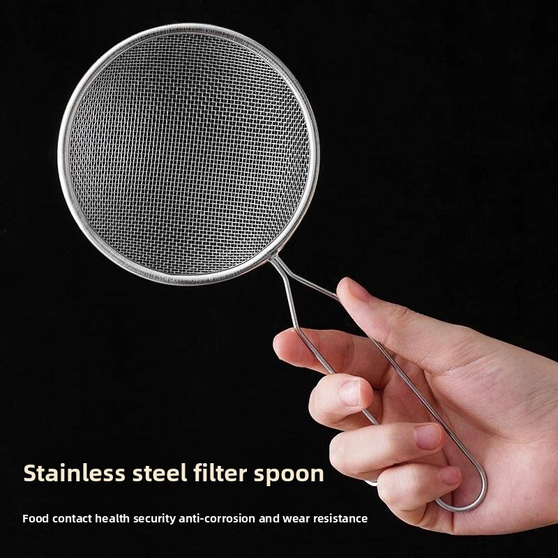 스테인리스 스틸 미세망 스트레이너 스푼, 밀가루, 주스 - Baby Food Strainer 리뷰 및 가격