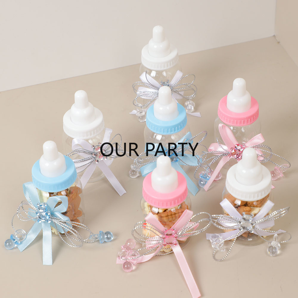 활 포함 플라스틱 수유 병 곰 사탕 상자, 베이비 샤워 - Baby Food Stuff 리뷰 및 가격