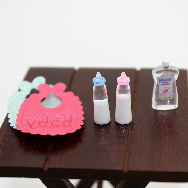 미니어처 음식 장난감 장면 모델 인형집 미니 아기 병과 - Baby Food Stuff 리뷰 및 가격