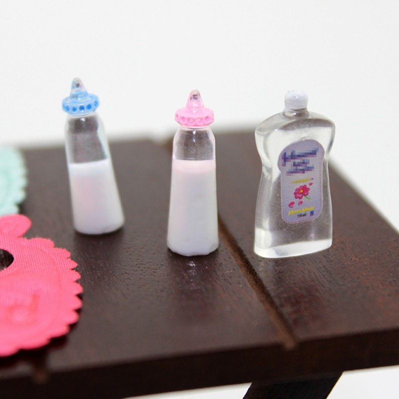 미니어처 음식 장난감 장면 모델 인형집 미니 아기 병과 - Baby Food Stuff 리뷰 및 가격