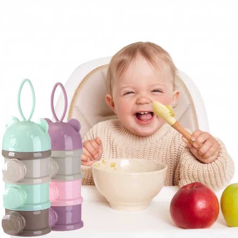 3/4 레이어 아기 휴대용 이유식 보관 상자 다중 개방 - Baby Food Stuff 리뷰 및 가격